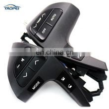 100002744 84250-0E220-C0 /B0 TWO Color Steering Wheel Control Switch For Hilux 2.7L L4 2011-2013 Black Silver
