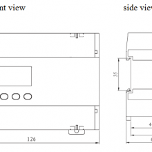 Elecnova PD195Z-E31 DC Industrial Control System Din Rail Installation RS485 Data Monitoring Analyzer Digital Power Meter thumbnail-5