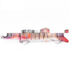 5 Inches 12.5cm 21g 8 Sections All Swimming Depth Artificial Professional Multi-Jointed Pike Fishing Lure thumbnail-4