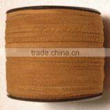 Genuine Suede Cord Leather