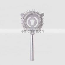 Factory Direct Chinese Handheld Wine Beer Vodka Stainless Steel Ice Bar Tool Strainer