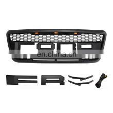 Front Grille For F150 2004-2008 W/ Amber LED light & replacement letter  Factory Price