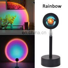 UFO Цветной гибкий USB-лампочка с кнопкой для пола Проектор света «Вечное солнце», «Радуга», «Красный закат», Лампа заката thumbnail-5