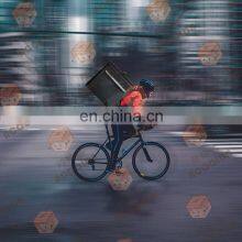 High Quality Custom Color Unisex Outdoor Nylon Windbreaker Jacket for Delivery Man thumbnail-5