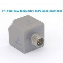 V560A Tri-axial low frequency accelerometer,IEPE vibration sensor