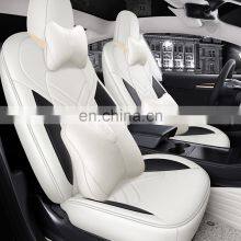 2021 Luxury Car Seat Cover for Tesla Model Y Car Leather Seats Cover Customized Car Accessories for Model Y thumbnail-4