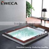 Luxury Square Whirlpool Bathtub Indoor thumbnail-1
