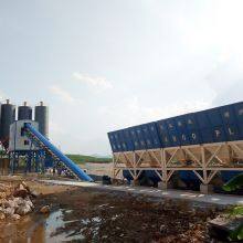 High Performance 180m3/h Capacity Concrete Batching Plant With Conveyor Belt thumbnail-1