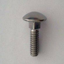 Carbon Steel / Stainless Steel Round Head Bolts , Industrial Square Neck Bolt thumbnail-2