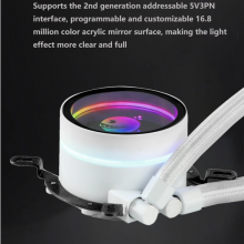 CPU 360 AIO Radiator 240 Integrated Water-cooled Heat Sink Supports 4th to 13th Generation INTEL AMD AM5 5V ARGB 3PIN AURA SYNC thumbnail-4