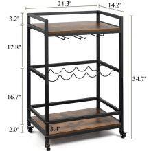Multi-purpose Kitchen Storage Cart thumbnail-3