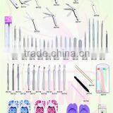 Catalogue-metal nail files/cuticle sticker/slipper separators