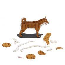 Wholesale Animals Shiba Inu Dog 3D Puzzle DIY Craft Kit for Adults and Kids - Cute Shiba Inu Pets Paper Craft Model thumbnail-1