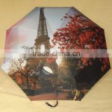 3 folding umbrella with automatic open and close