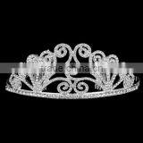 Latest Cute Crystal Girl Crown Headband Tiara Thin Headband Glitter Crown thumbnail-3