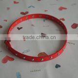 Wholesale Fashion Mushroom Riveting Leather Bracelet thumbnail-2
