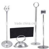 stainless steel Menu Stand