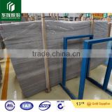 Cheap price Grey Marble Slabs Tiles Grey Wood Vein Marble