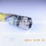 M8 5pins Terminal Connector With Brass Gold Plated Pins thumbnail-2