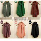 Wholesale Long Soft Large Plain Viscose Shawl thumbnail-2