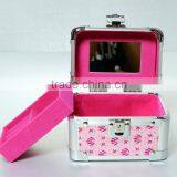 AN117 ANPHY Mini Jewelry Case Aluminum Suitcase Jewelry Box Children Gift Box Mirror Metal Box Handle Lock 13*9*9cm 400g 2 Color thumbnail-2