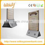2016 Hot Selling Factory Price Menu Holder Restaurant Power Bank thumbnail-4