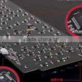 USB 7 Colors Colorful LED Illuminated Ergonomic Backlight Gaming Wired Mechanical Keyboard thumbnail-6