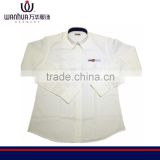 men's uniform shirt with two pockets and pen hole