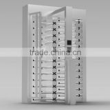 full height turnstile gate mechanism