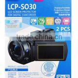 PET Guard Film JJC LCP-SO30 LCD Screen Protector for SONY Camcorders 3.0'' LCDS