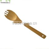 New high quality solid kitchen bamboo utensil set bamboo spoon wooden rice spoon