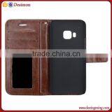 Super Slim Leather Flip Wallet Case for Htc One m9 , for Htc m9 Cover Case thumbnail-4