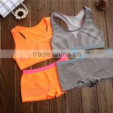 Young Girl Whole Set Sport Yoga Seamless Bra and Panties Underwear