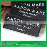 Sinicline Woven Tags/Custom Letters Woven Labels for Hats