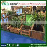 WPC Flower Box With Engineered Wood Flooring Technics
