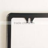 Wholesale America Size Stainless Steel Matte Black Painted Car License Number Plate Frame thumbnail-5