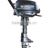 CE Approved 4 Stroke 5HP Outboard Engine thumbnail-2