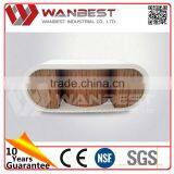 Latest Fashion Best Choice Deep Color Office Furniture Front Desk thumbnail-1