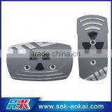 Universal Aluminum Non-slipautomatic Car Pedal Pad thumbnail-2