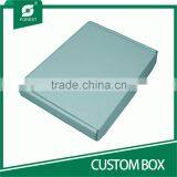 SINGLE WALL FOLDING WHITE CUSTOM PAPER BOX WITH OEM PRINTING thumbnail-4