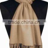 100% Viscose Classical Solid Pashmina Scarf Shawl thumbnail-1