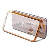 New Arrival Clear Phone Cover for Samsung Galaxy S7, for Galaxy s7 Edge Electroplate Bumper Frame Tpu Case thumbnail-3
