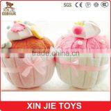 Customize Plush Cake Shape Pillow Nice Design Stuffed Cake Pillow Good Quality Plush Cake thumbnail-1