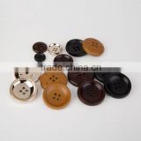 Four color plastic button,Black Shirt Buttons,Free sample 4 hole button