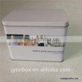 Big Capaticy Home Use Blood Pressure Monitor Tin Container Can