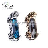 Hot Selling New Fashion Men's Brooch, Sexy Leopard and Big Rhinestone Brooch thumbnail-6