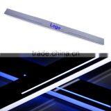 1 Pair Car LED Flash Door Sills Moving Scuff Plate Light Panel Front Door For Ford EDGE 2010 2011 2012 2013 2014 2015