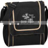Cheap Black Shoulder Canvas Messenger Bag thumbnail-1