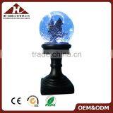 Unique Glass Snow Ball Bird Design for Christmas