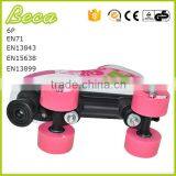Wholesale New Design Fitness Pink PU Wheel Disco Quad Skate for Girls Quality Choice thumbnail-6
